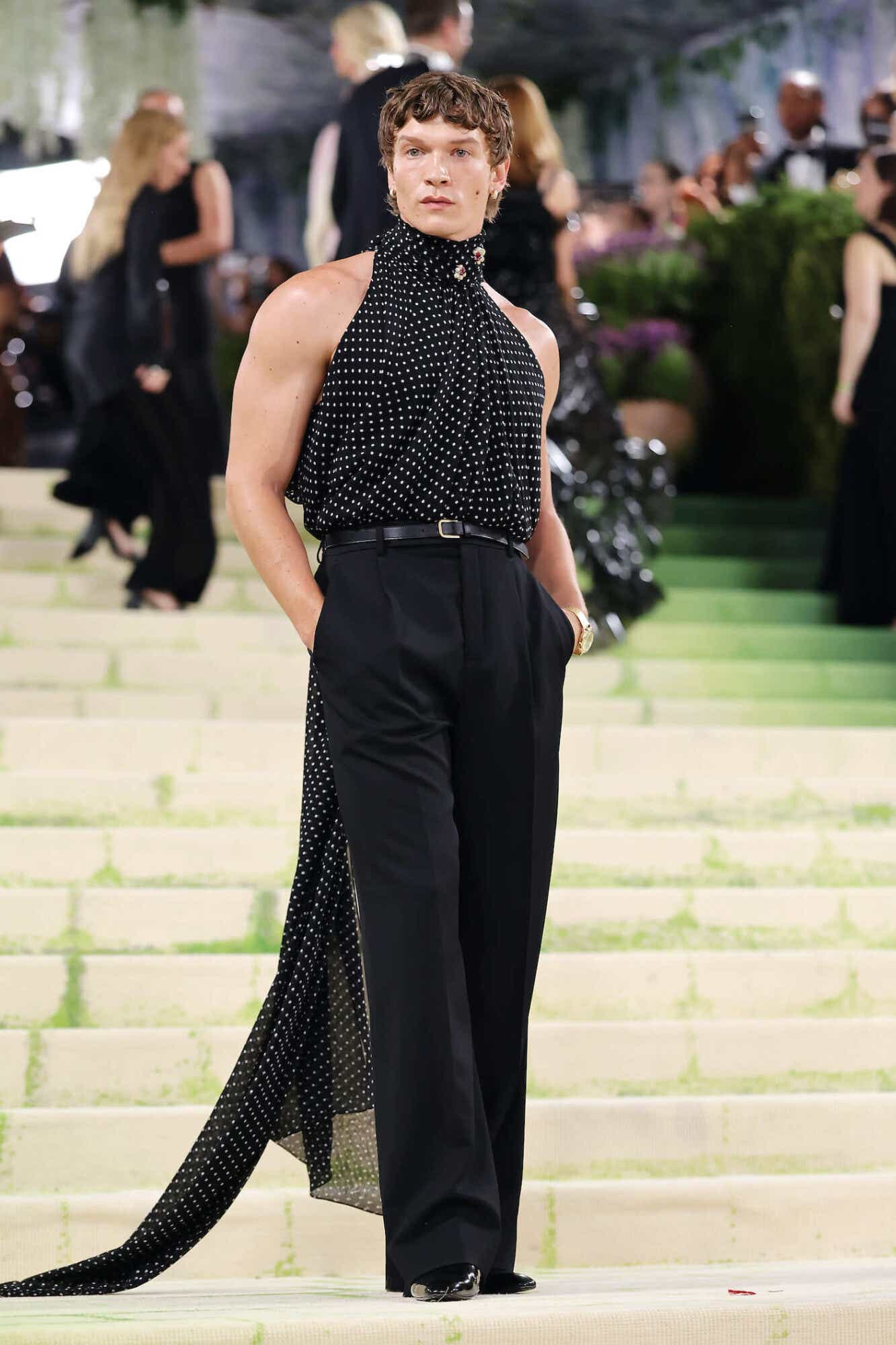 Connor Storrie attends the 2026 Met Gala.
