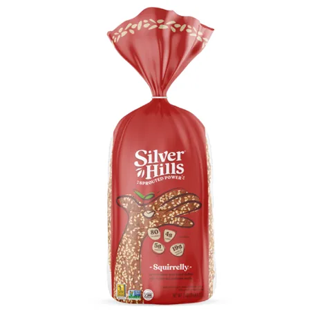 A loaf of Silver Hills bread.