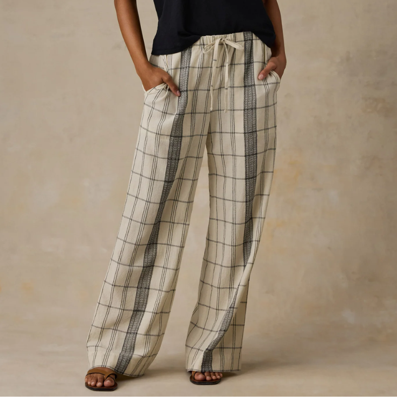 Faherty Textured Cotton Laidback Pant