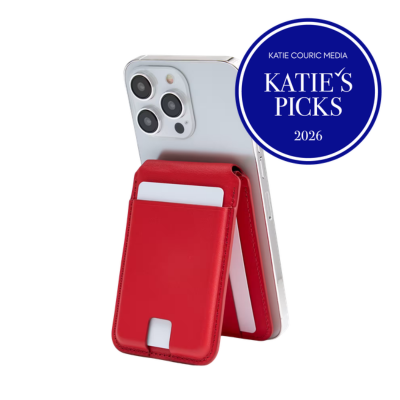 quince red wallet