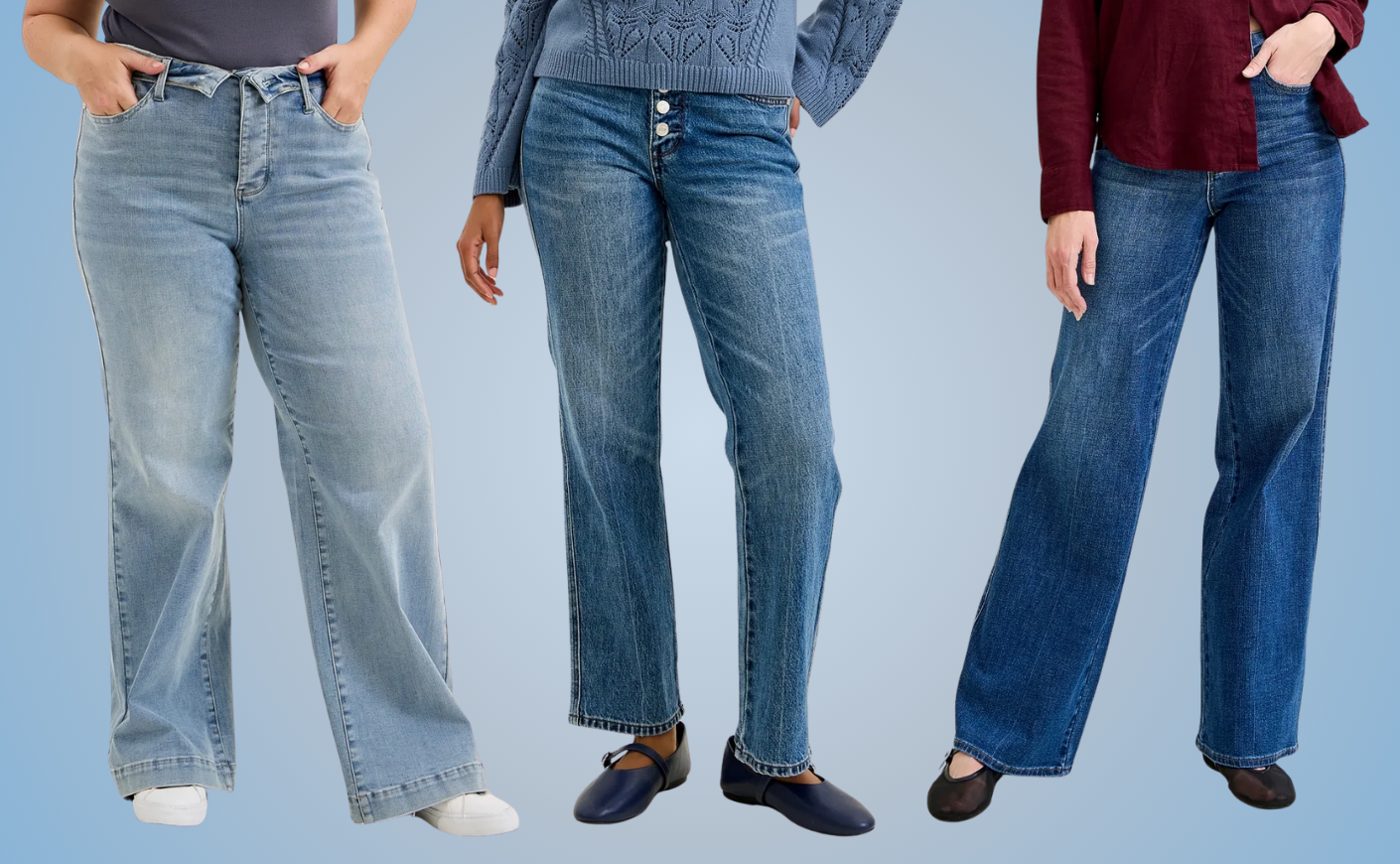 Judy Blue Jeans three styles
