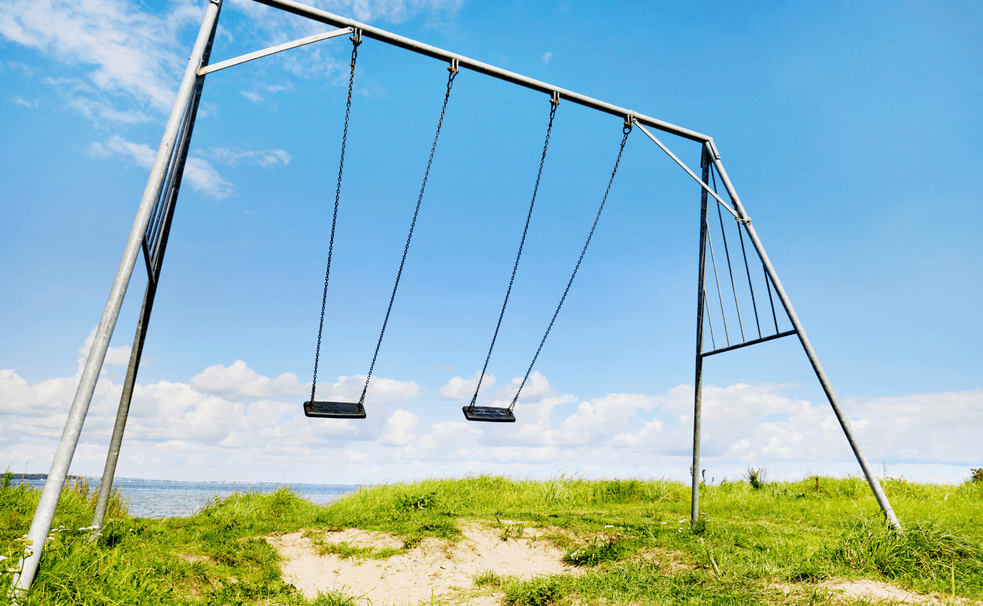 empty swingset