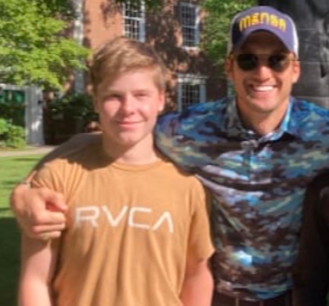 actor landon ashworth and his teen cousin