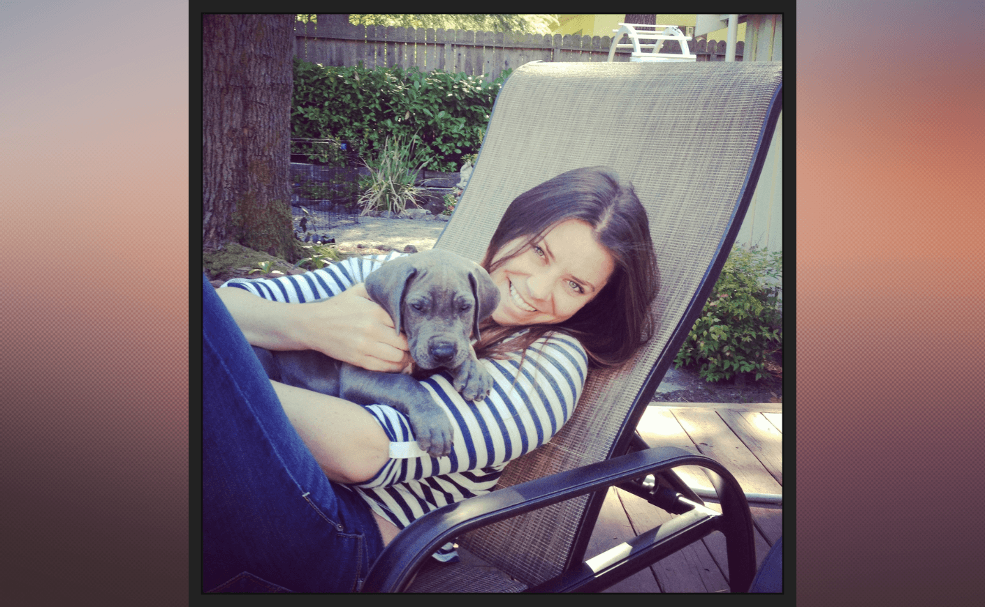 Brittany Maynard and her dog