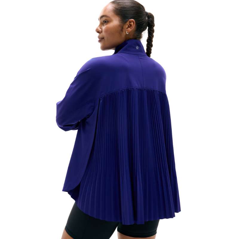 Athleta Featherweight Plissé Jacket