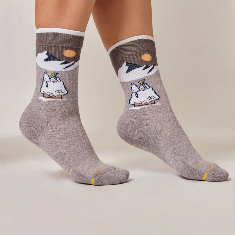Dr. Motion Snoopy socks.