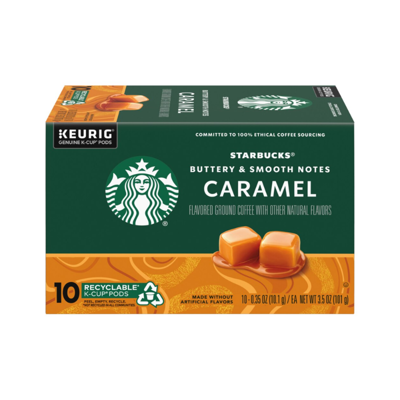 Starbucks Caramel Ground Coffee K-Cup Pods