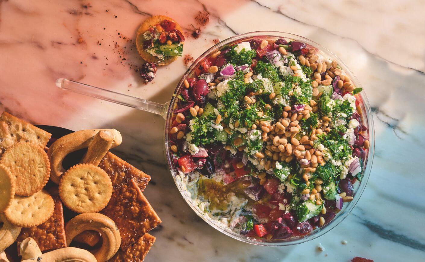 mediterranean dip recipe